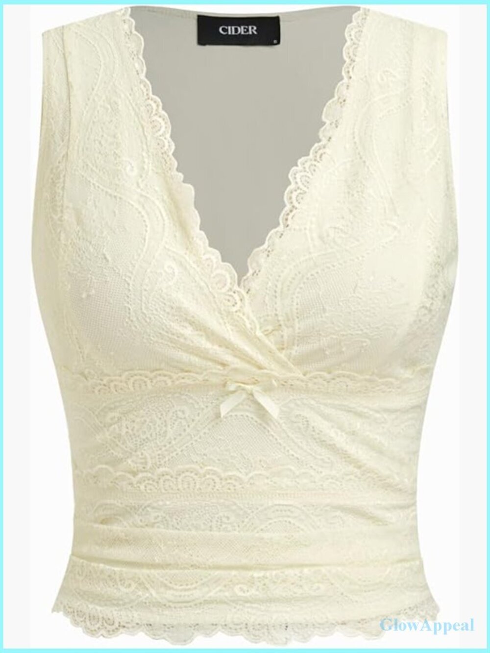 Lace Crop Tank Top V-Neck Sleeveless Ruched Y2K Summer Going Out Top
